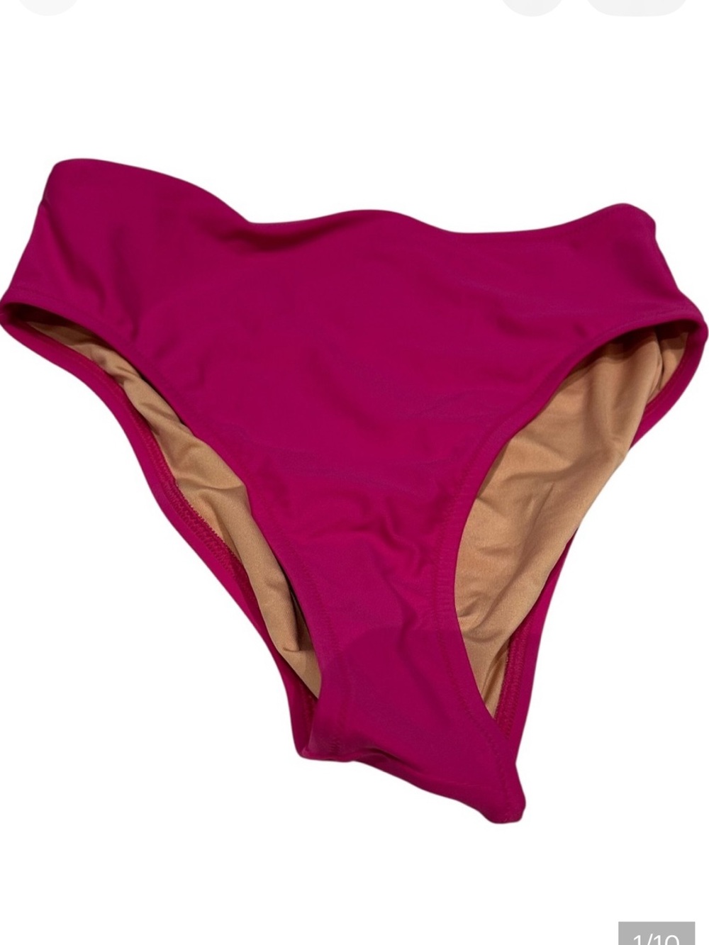 J. Crew Gigi Full Coverage High Waisted High Leg Bikini Bottom Size XS NWT